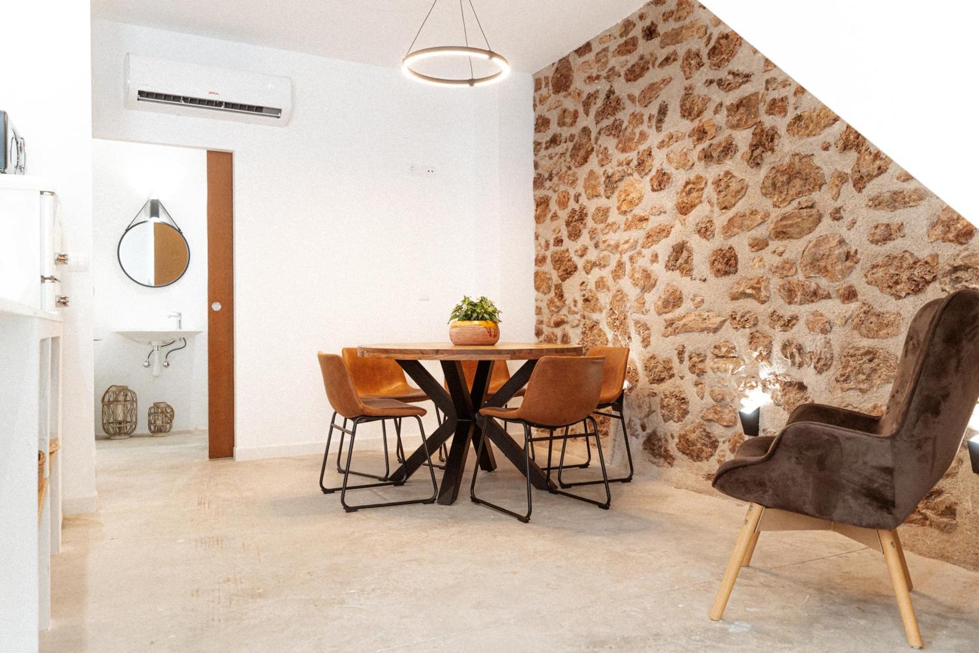 Apt. Con Piscina Interior En La Playa Alguer L'Ametlla de Mar Bagian luar foto